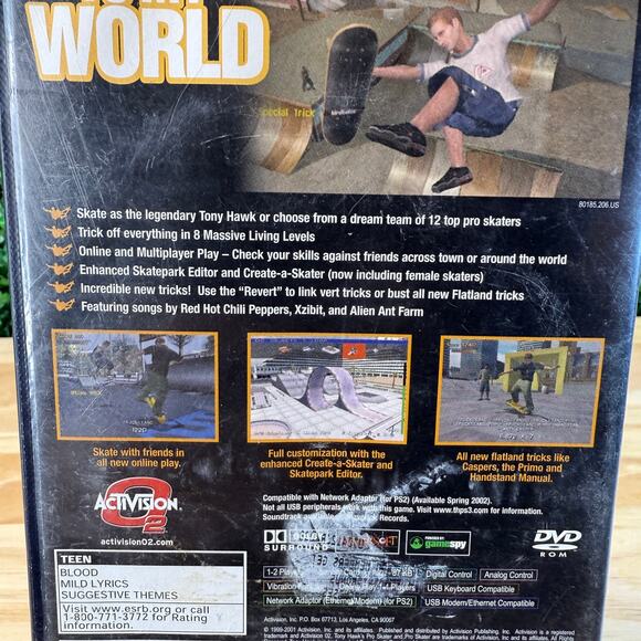 Tony Hawk's Pro Skater 3 Blockbuster PlayStation PS2 Skate Sport Video Game - Picture 6 of 6